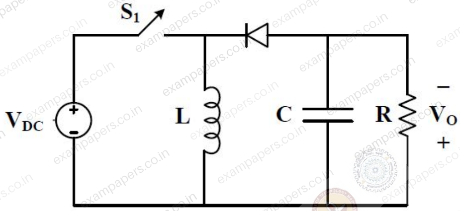 Diagram for Electrical Engineering question 38