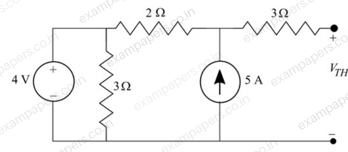 Diagram for Electrical Engineering question 19