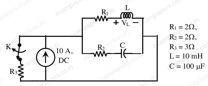 Diagram for Electrical Engineering question 29