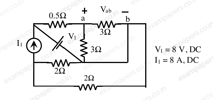 Diagram for Electrical Engineering question 32