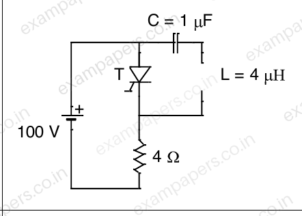 Diagram for Electrical Engineering question 55