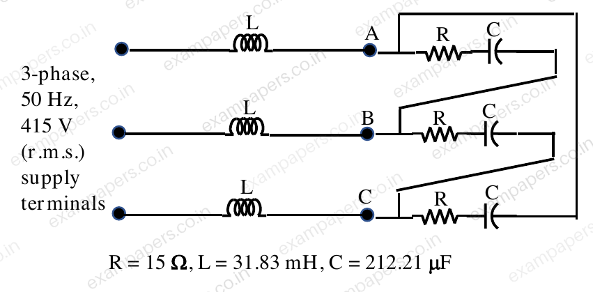 Diagram for Electrical Engineering question 64