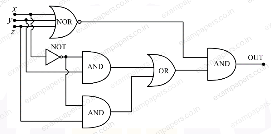 Diagram for Electrical Engineering question 45