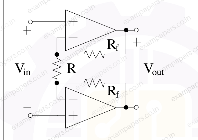 Diagram for Instrumentation Engineering question 45